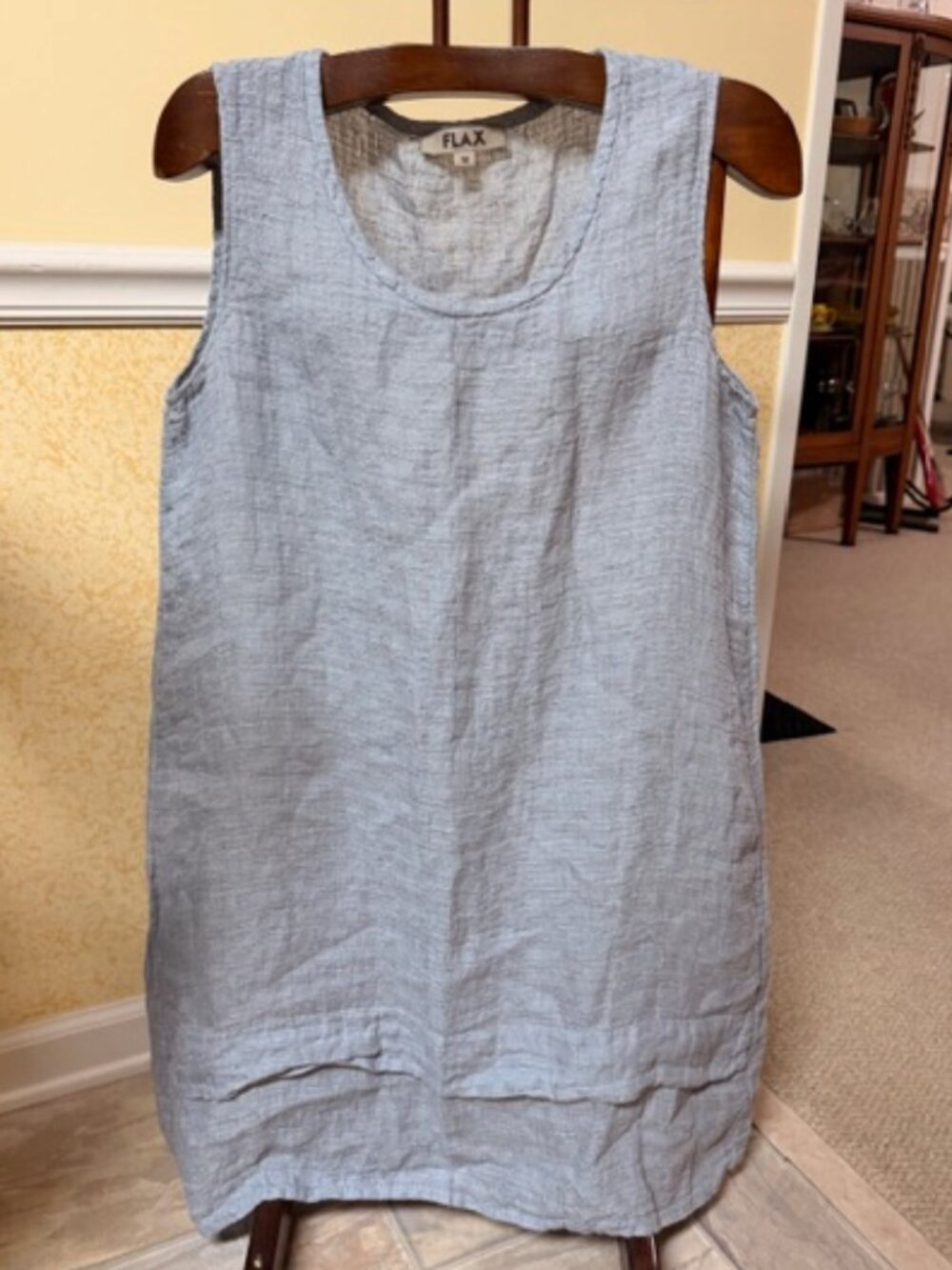 Flax soft linen sheath dress NWOT